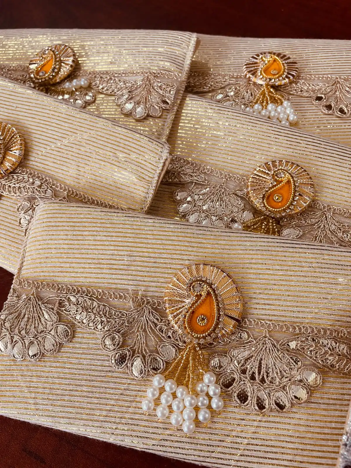 Golden and Silver Envelopes (Pack of 10)